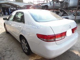 2004 HONDA ACCORD EX WHITE 4DR 3.0L AT A17641